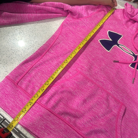 🩷Under Armour
Women's Storm Armour Fleece Big Logo Twist Hoody - Picture 11 of 11